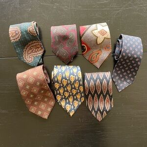 100% Nordstrom Tie Bundle - 7 Ties